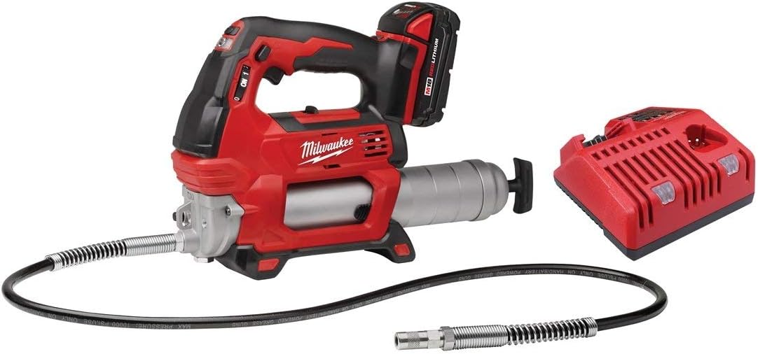 Milwaukee 2646-21CT M18 Cordless 2-Speed Grease Gun Kit