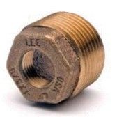 Matco-Norca B-BU0302LF Brass Bushing, 1/2 inch x 3/8 inch, FPT x MPT