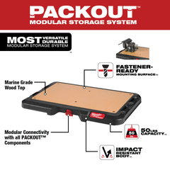 Milwaukee 48-22-8488 PACKOUT Customizable Work Top 50 lb Capacity