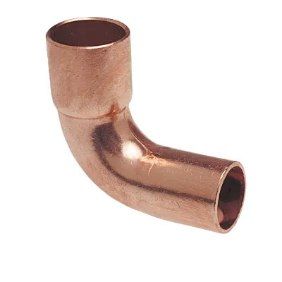 Nibco 6072LT38 3/8 Inch 90 Degree Long Radius Fitting Elbow Wrot Copper