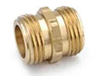 Anderson Metals 86EV Brass Hose Fitting 3/4 Inch Male Hose X 3/4 Inch Male Hose