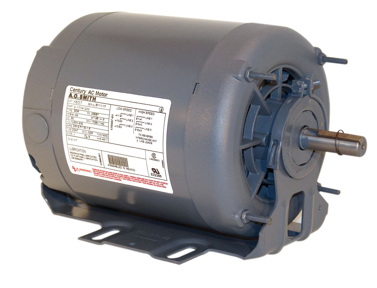 Regal Rexnord Century Motors BF2056D 115/230v 1/2hp 1140rpm Motor