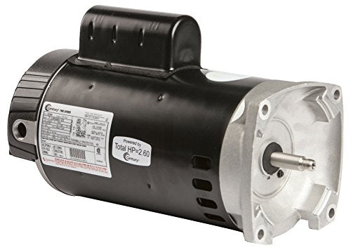 Century UB2984 2 1/4 hp 2 Speed Square Flange Pool Pump Motor