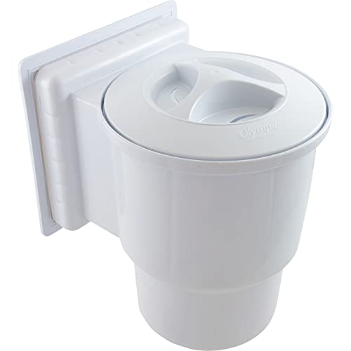 Champlain Plastics ACM192ABS Skimmer Complete Olympic Above Ground White