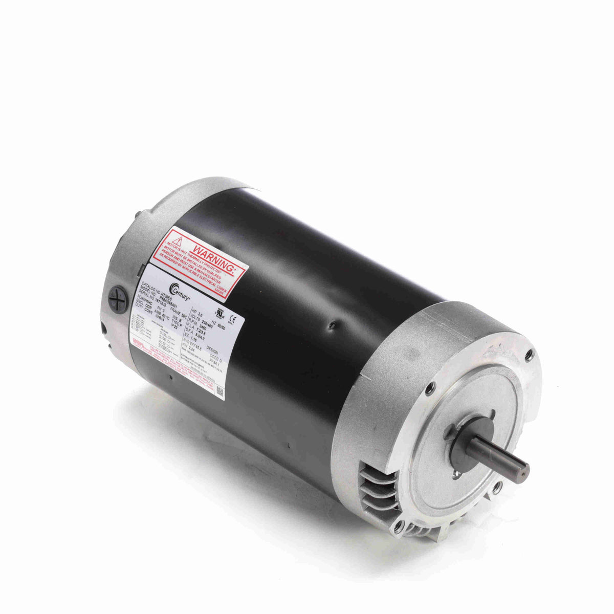 Century UH736ES 3 HP Motor Polyphase 230/460V 3450 RPM