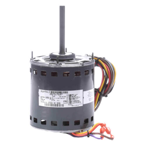 Genteq Motors 3596 5-1/2 2 Speed Direct Drive Furnace and Central AC Motor 1 HP 1075 RPM 208-230V