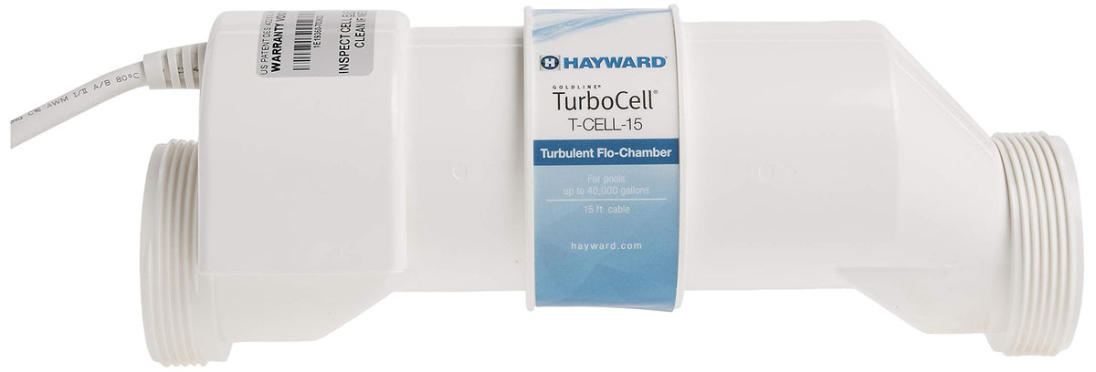 Hayward W3T-CELL-15 TurboCell Salt Chlorination Cell for In-Ground Pools up to 40,000 Gallons