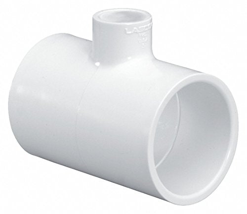 Lasco 401-210 PVC Reducer Tee Socket x Socket x Socket 1-1/2 x 1-1/2 x 3/4 Pipe Size