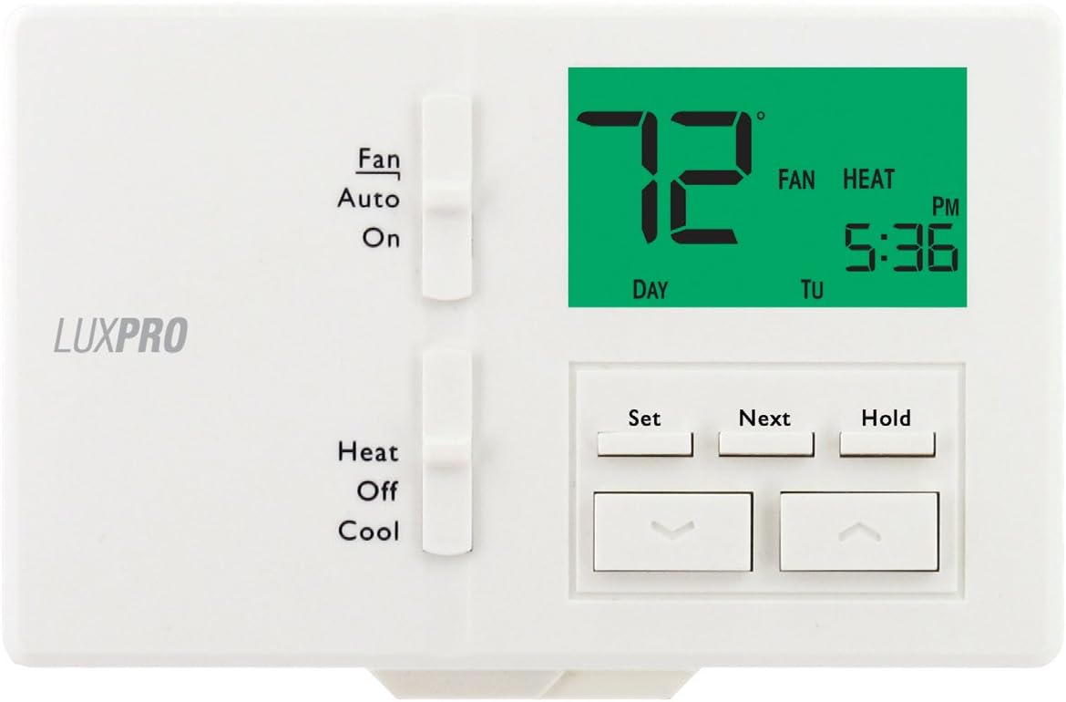 LUX Lux P711 Thermostat Stages Heat 1 Stages Cool 1