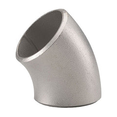 Merit Brass 04402-16 SCH 40 304L Stainless Steel 45 Deg Long Radius Elbow 1 in Buttweld