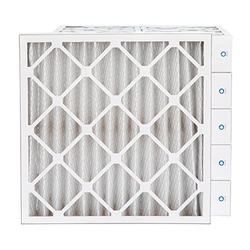 Pamlico Air 21208-042020 Pleated HVAC AC Furnace Filter 20x20x4 MERV 8, Case of 6