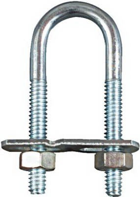 NATIONAL HARDWARE National Mfg N222-075 Zinc U-bolt 1/4 X 3/4 X 2-1/2 in