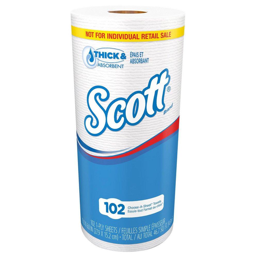 Scott 47031 Paper Towel in White (Case of 24) Scott Perforated Roll