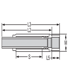 Spears SH118-20 PVC Short Repair Coupling Spigot x Socket 2 Inch