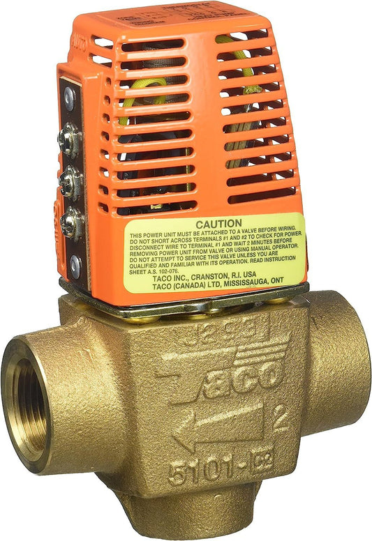 Taco 5101-G3 Zone Geothermal Valve 24 V 3/4 Threaded