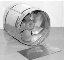 Acme Miami 9014 Duct Booster Fan 1290 CFM 120V 14 Inch