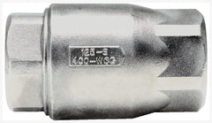 Apollo Valves 6210601 62-100 Series 1-1/4 inch Stainless Steel FNPT Check Valve