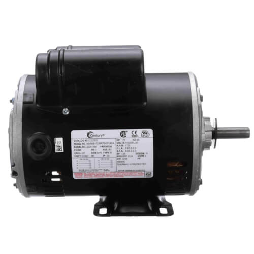 Century C323ES General Purpose Motor 0.75 HP 115-208-230v 1800 RPM 56 Frame ODP