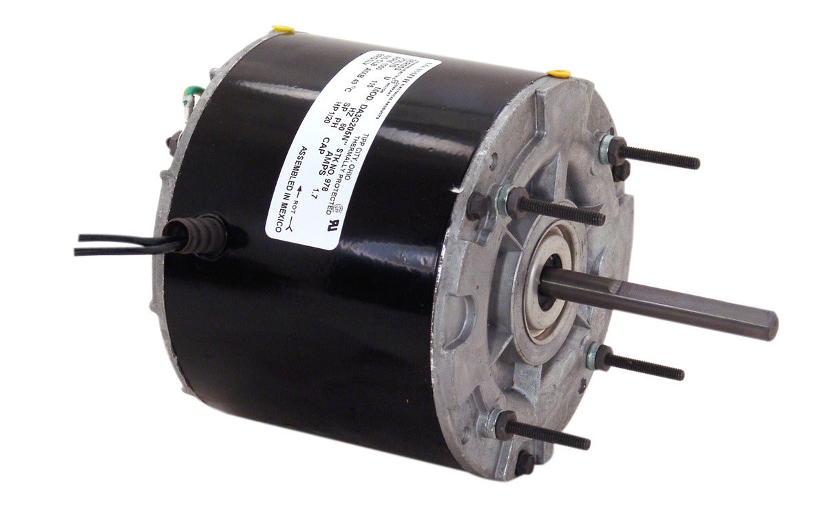 Century U978 OEM Replacement Motor 1/20HP 42 Frame 115V 1050RPM