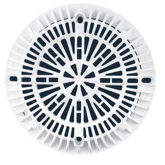 Custom Molded Products 25507-100-000 Main Drain Cover CMP Galaxy 8 White with Screw Kit