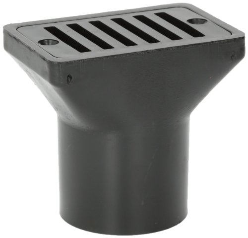 Hayward SP1019BLK Black 2-Inch Female and 2-Inch Socket Gutter Deck Drain