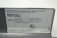 Honeywell L6006C1034 Aquastat Controller 65-200F Temperature Range