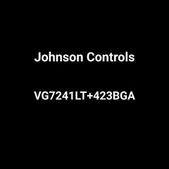 Johnson Controls VG7241LT+423BGA Series VG7000 Brass Trim Globe Valve with Spring-Return Electric Actuator