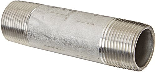 Merit Brass 4016-450 Stainless Steel Pipe Nipple SCH 40 Welded 1 x 4-1/2 NPT Male (Pack of 25)