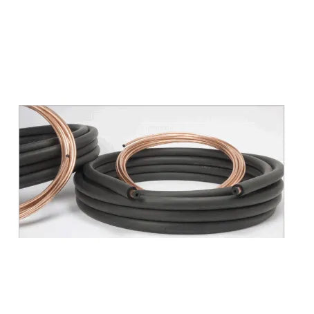 Mueller 61410500 Insulated Copper Line Set 3/8 in. OD LL x 7/8 in. OD SL 50 Feet