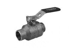 NIBCO NL9500C T-580-70 1-1/2 in. DZR Cast Bronze Conventional Port NPT 600 Ball Valve