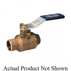 Nibco NJ8300E S-580-70 2-1/2 in. DZR Bronze Conventional Port Solder 600 Ball Valve