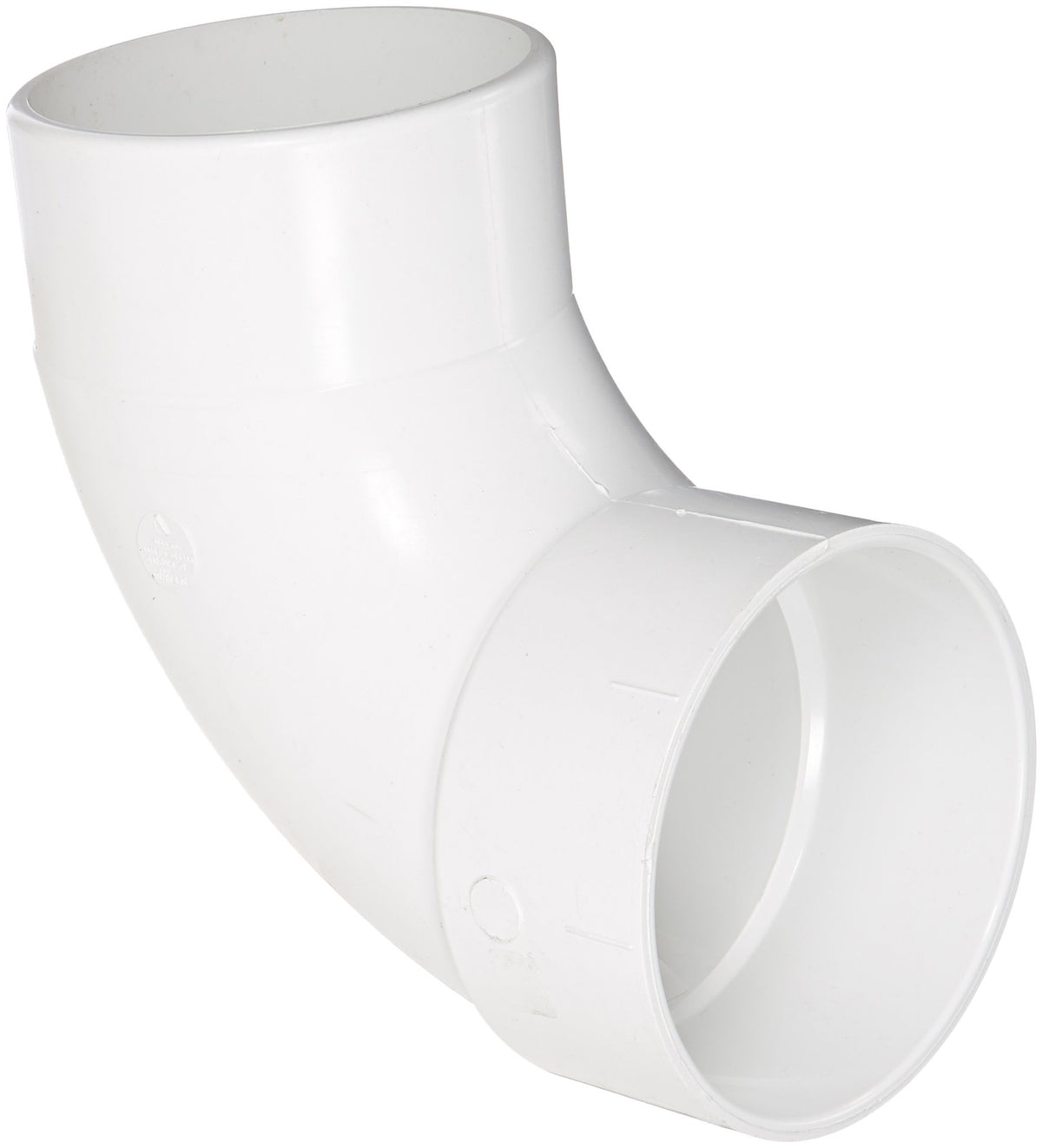 Spears P302-060 PVC DWV Pipe Fitting 1/4 Bend Elbow 6 Inch Spigot x Hub