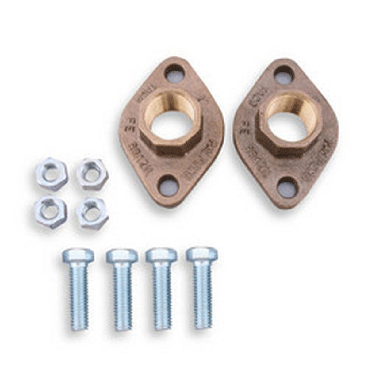 Taco 110-525BSF 1.25 Inch Sweat Bronze Flange Set