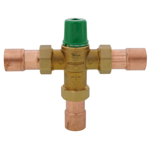 Taco 5004-HX-C3 Heating Only Mixing Valve 5000 Series - 1 Union Sweat