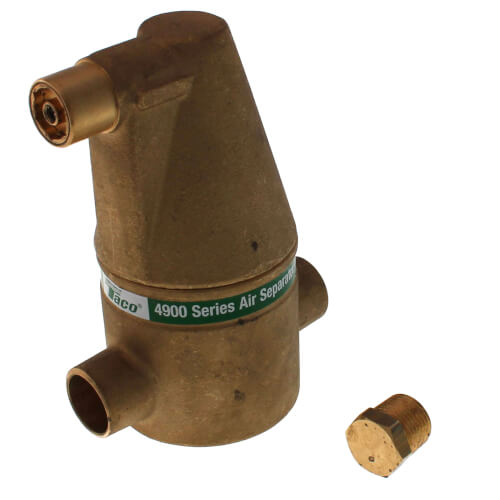 Taco 49-075C-2 4900 Series 3/4 in. Female Sweat Air Separator