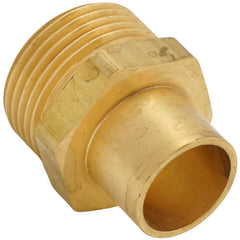 Uponor A4332050 QS-Style Copper Adapter R20 x 1/2 in C x C 125 psi Brass