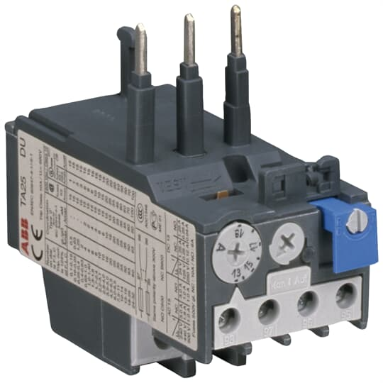 ABB TA25DU19 Overload Relay 13-19 Amp Trip Class 10 Thermal Magnetic