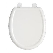 American Standard 5345.110.021 Cadet 3 Round Closed Front Toilet Seat with Cover in Bone