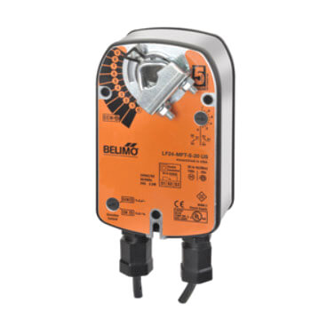 Belimo LF24-MFT-S-20 Damper Actuator 35 in-lb Spring Return 24V Modulating