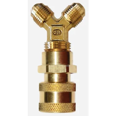 JB Industries QC-206 Y Force Dual High Speed Quick Coupler Connector 3/8 Inch