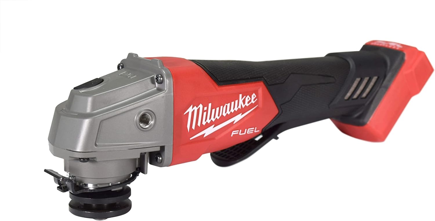 Milwaukee 2880-20 M18 FUEL 4-1/2 in. / 5 in. Cordless Angle Grinder with No-Lock Paddle Switch