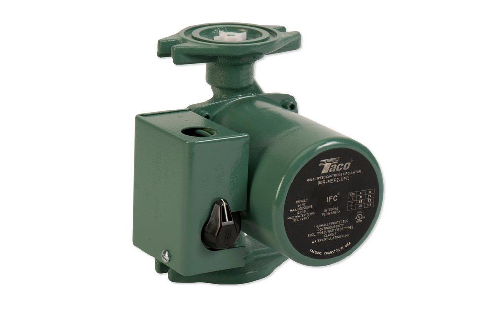 Taco 0015-MSF3-1IFC Cast Iron Circulator Pump 1/20 HP 115V 3-Speed