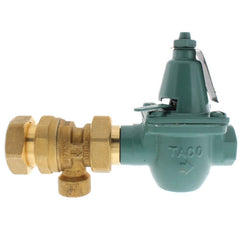 Taco 3492-050-C1 1/2 Cast Iron Combination Boiler Feed Valve & Backflow Sweat x NPT