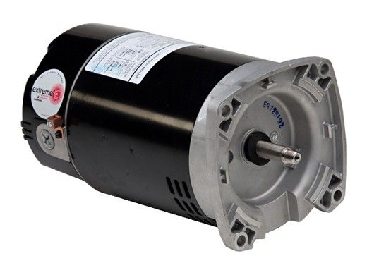 US Motors ASB848 THP 1.65 hp 3450 RPM 56Y Frame 115/230V Square Flange Pool Motor