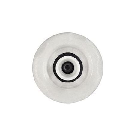 Waterway Plastics 229-8050 Smooth Five-Scallop Directional Spa Jet White