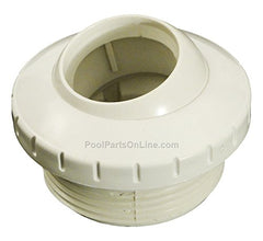 Waterway 400-1410E Eyeball Fitting 1.5 MPT 1 Opening White 4001410E