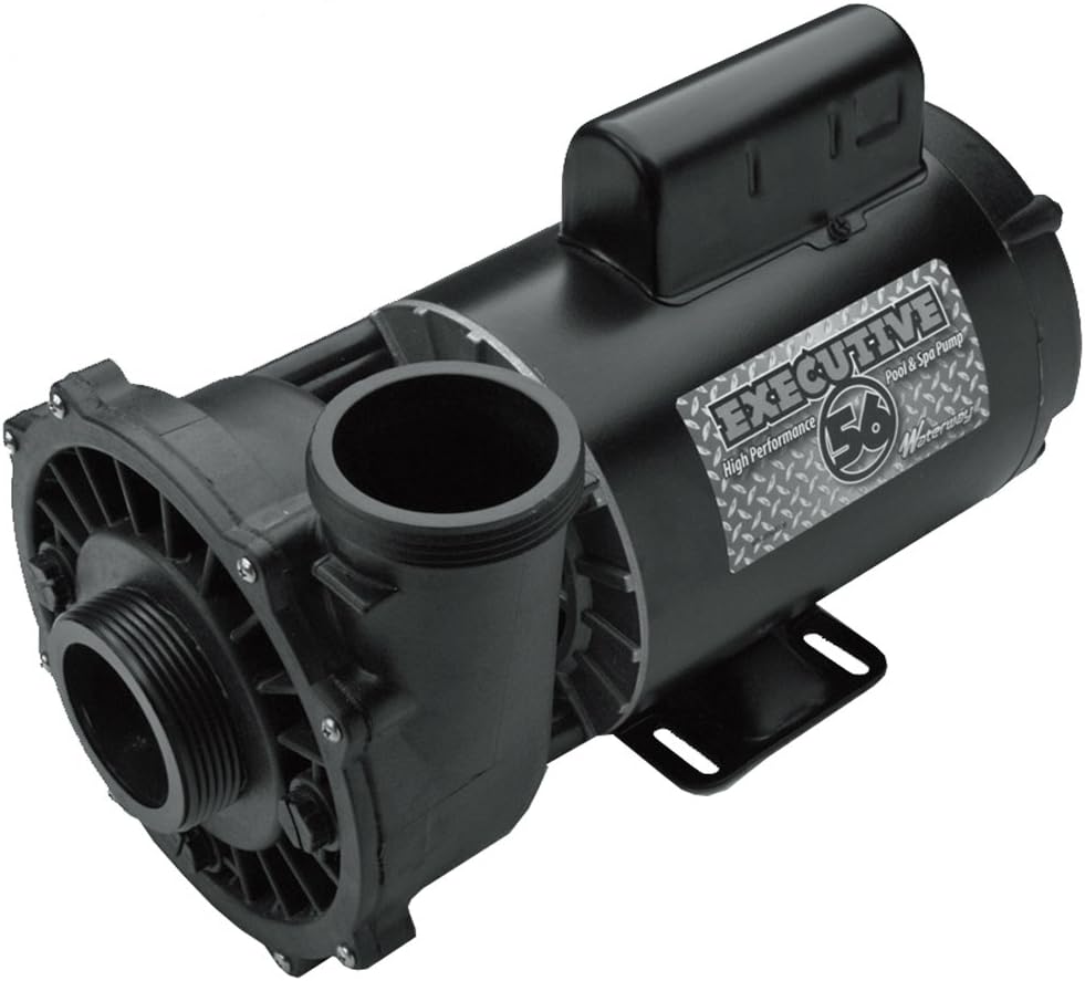 Waterway Plastics 3721221-13 Executive 56 Frame 3 hp Spa Pump