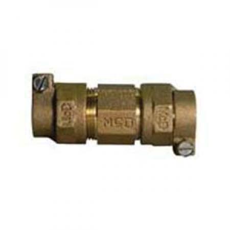 A.Y. McDonald 5142-126 3/4 in. Compression Brass Coupling