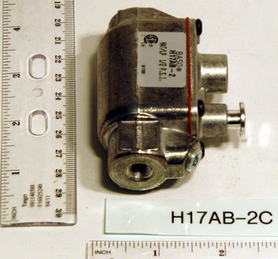 Baso H17AB-2C Automatic Pilot Valve, High Temperature, 1/8 x 1/8 Inch Inlet/Outlet