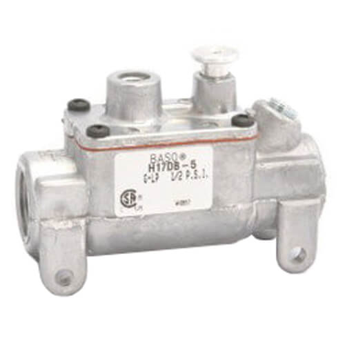 Baso H17AB-2C Automatic Pilot Valve, High Temperature, 1/8 x 1/8 Inch Inlet/Outlet